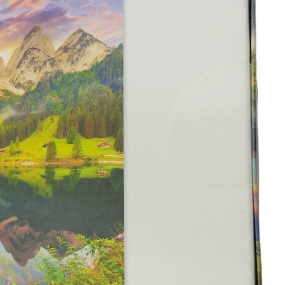 Cardinal Colorful Summer Sunrise 500 Piece Jigsaw Puzzle Landscape Mountain Lake - Picture 8 of 8